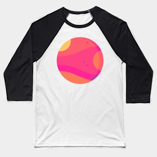 Mars icon sticker Baseball T-Shirt